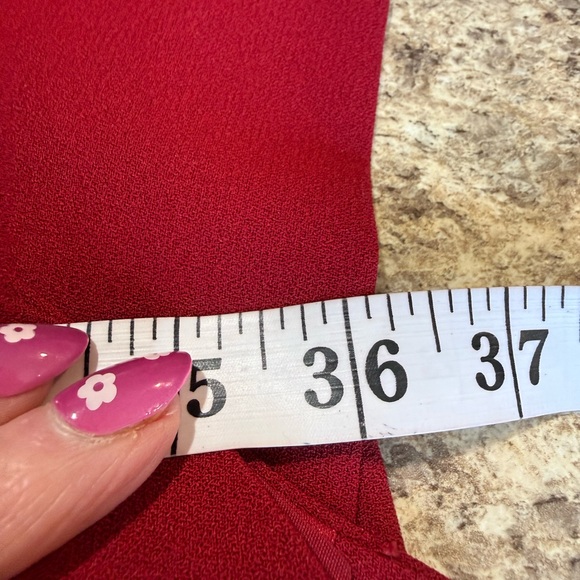 Jones New York Elegant Red Midi Dress - Picture 6 of 9